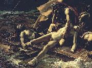 Theodore   Gericault Raft of the Medusa oil painting